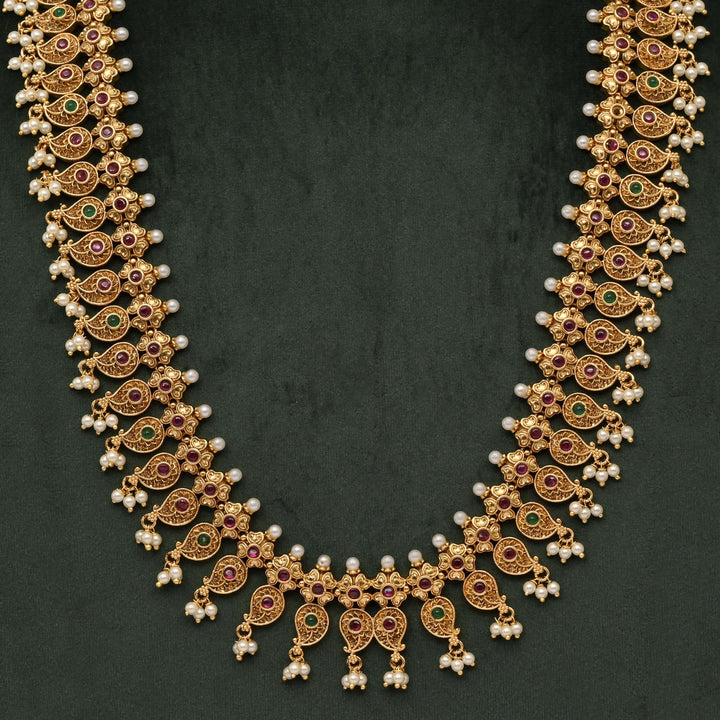 Temple Necklace Set