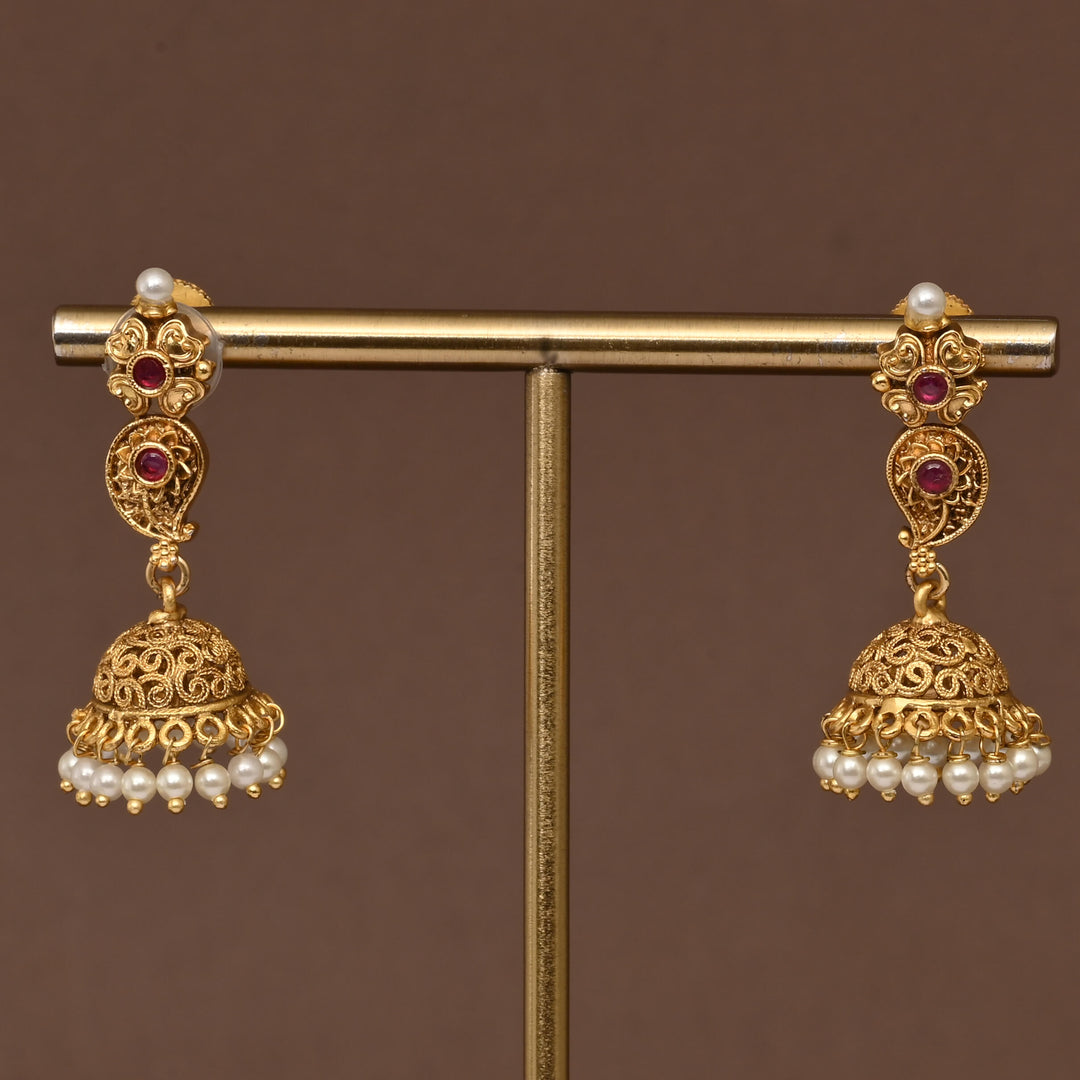 Temple Necklace Set