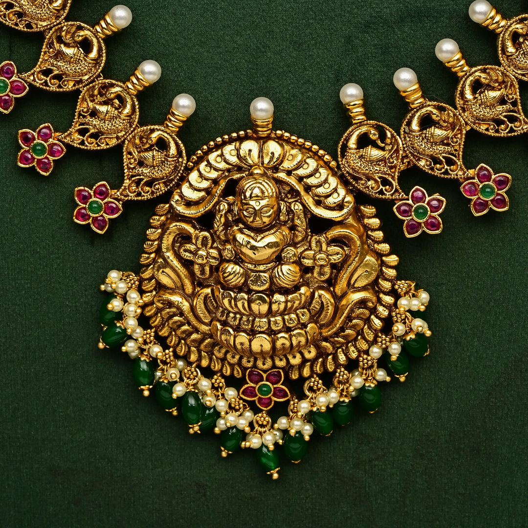 Temple Necklace Set