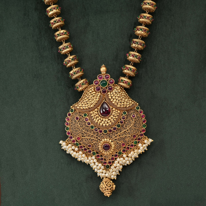Temple Necklace Set