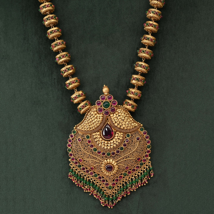 Temple Necklace Set