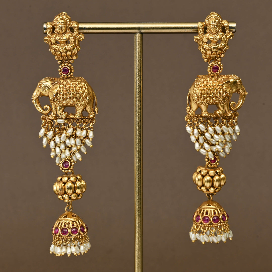 Temple Necklace Set