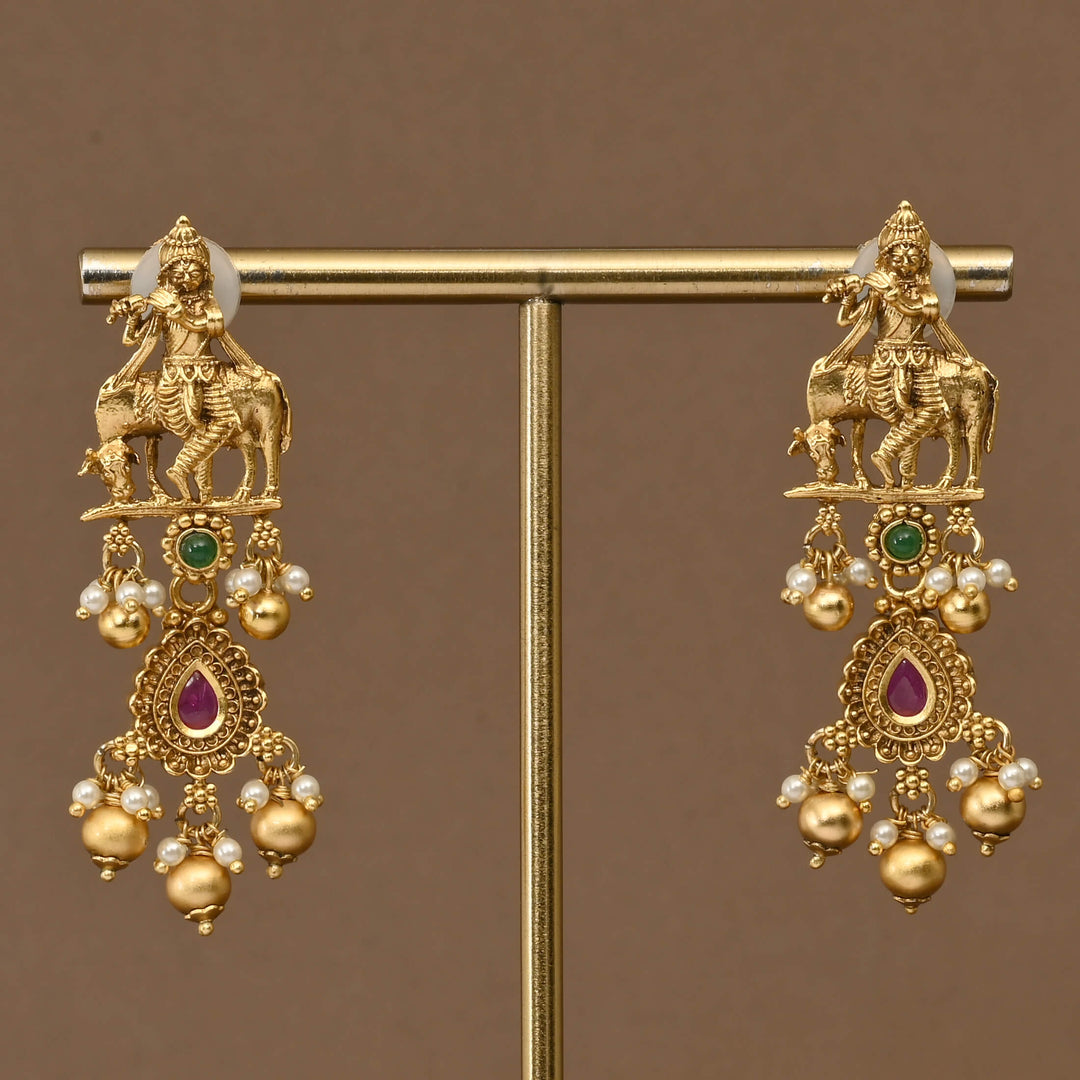 Temple Necklace Set