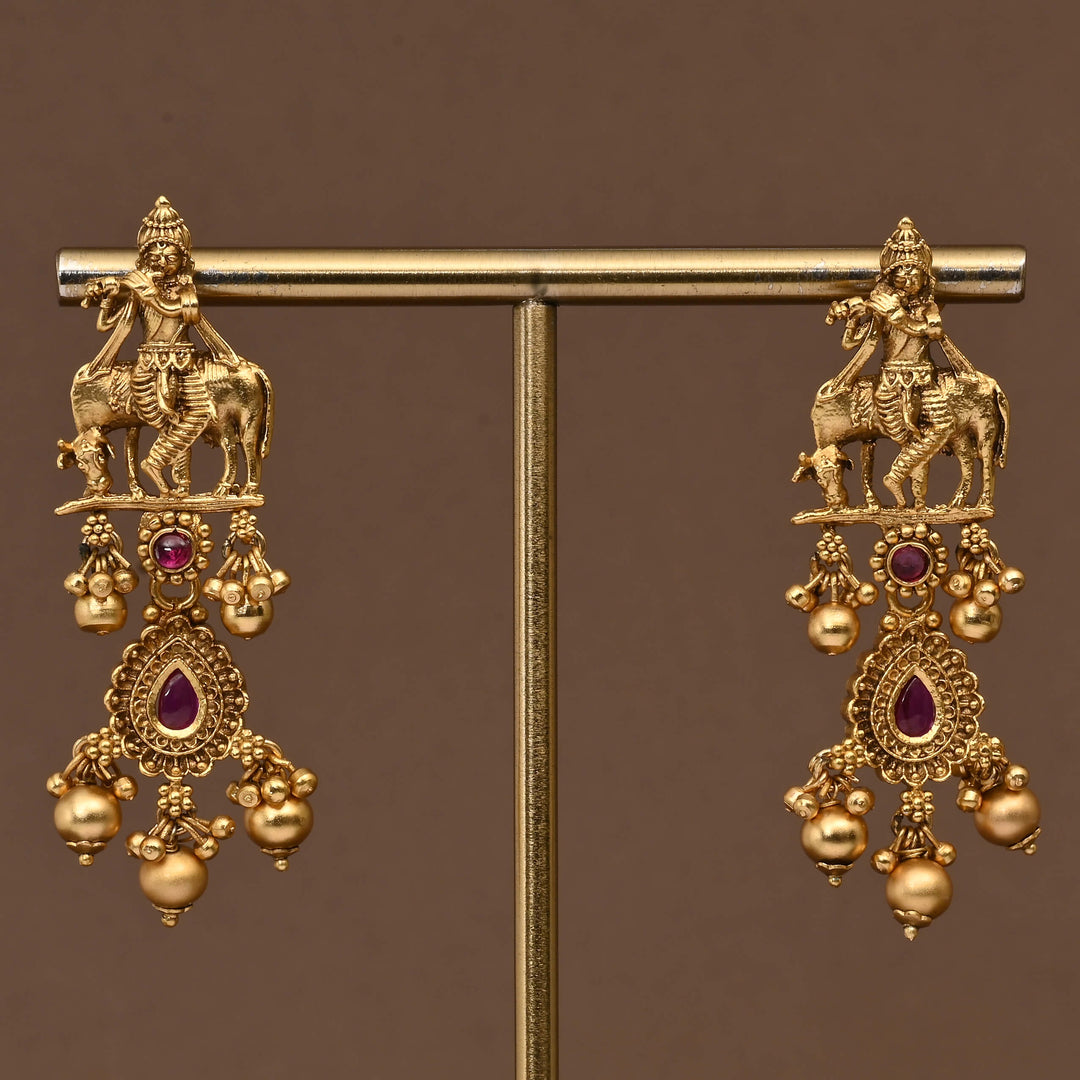 Temple Necklace Set