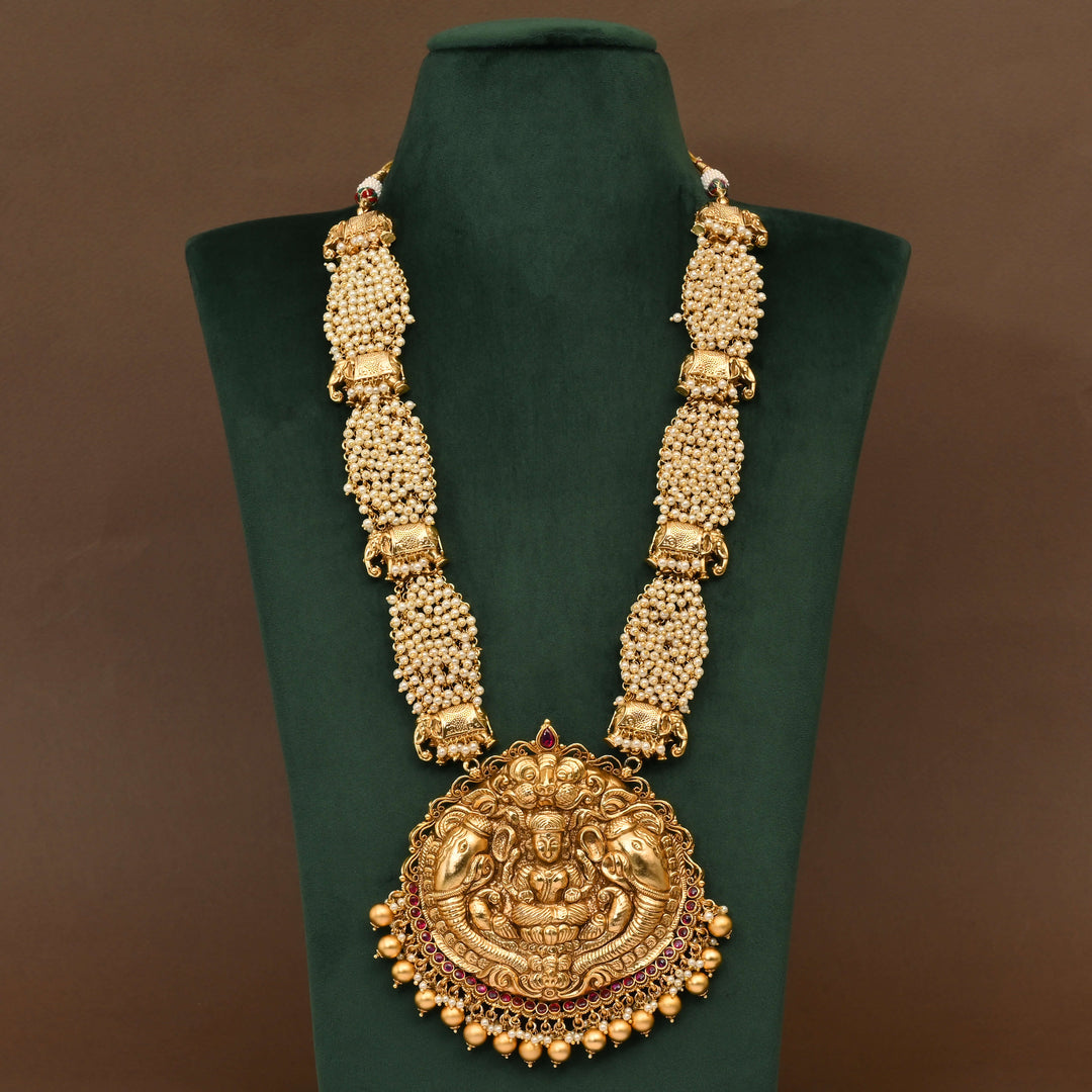 Temple Necklace Set