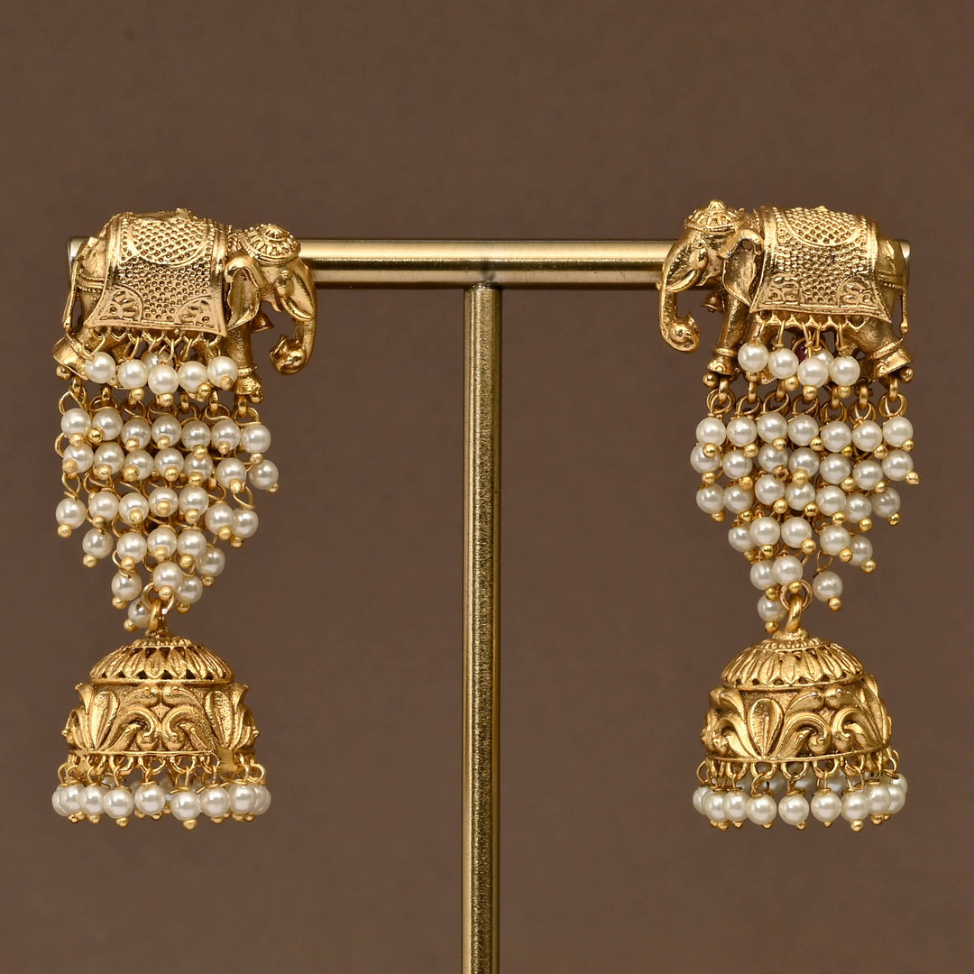 Temple Necklace Set