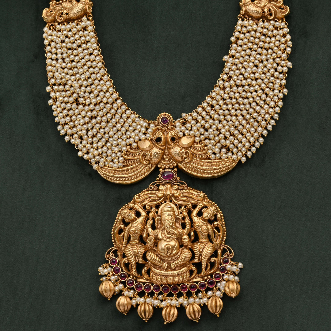 Temple Necklace Set