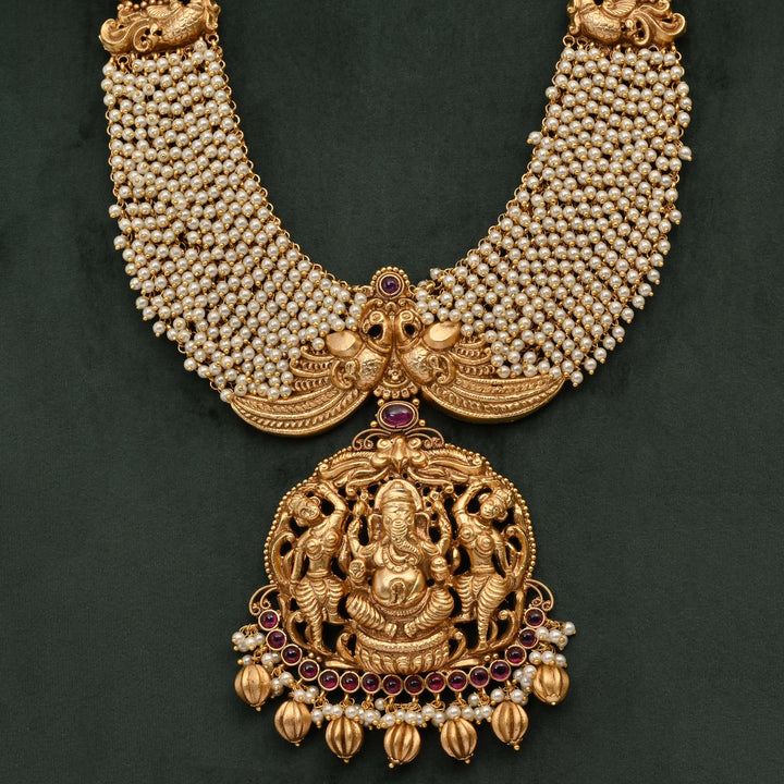 Temple Necklace Set