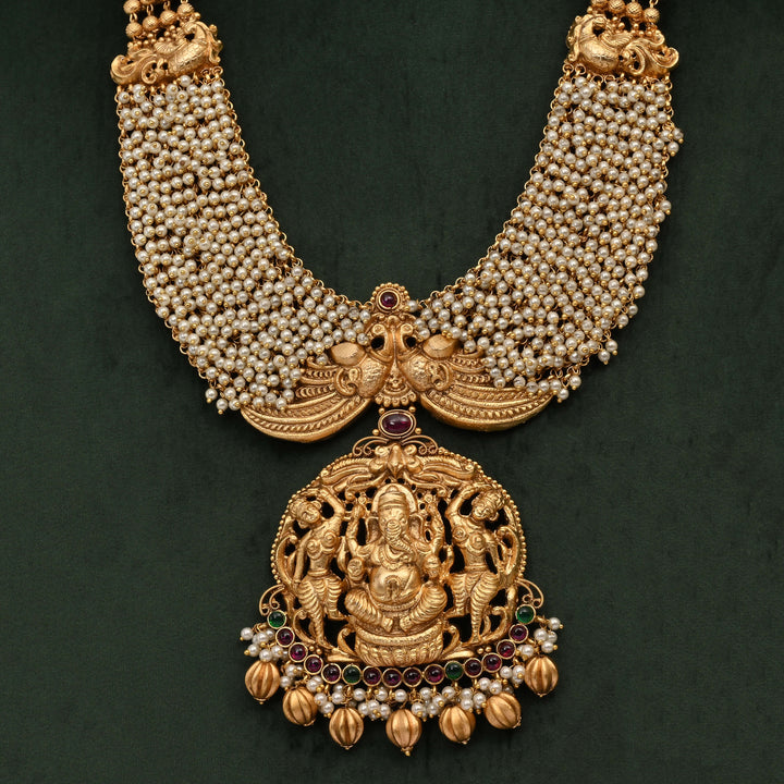 Temple Necklace Set