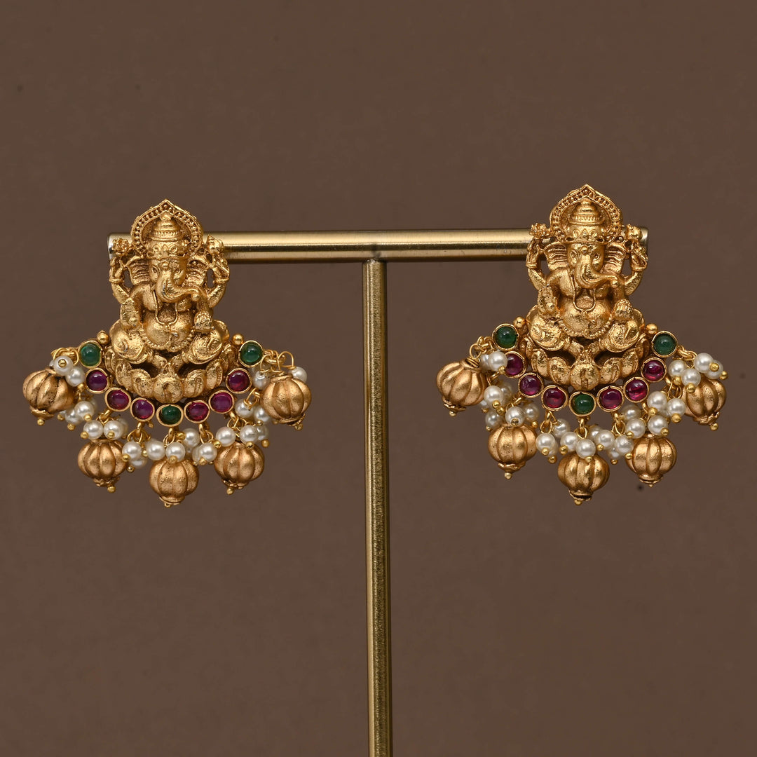 Temple Necklace Set