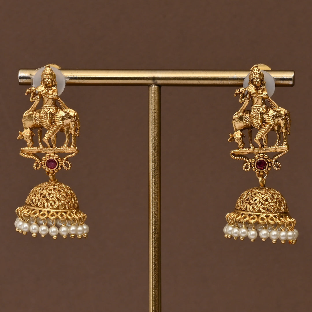 Temple Necklace Set