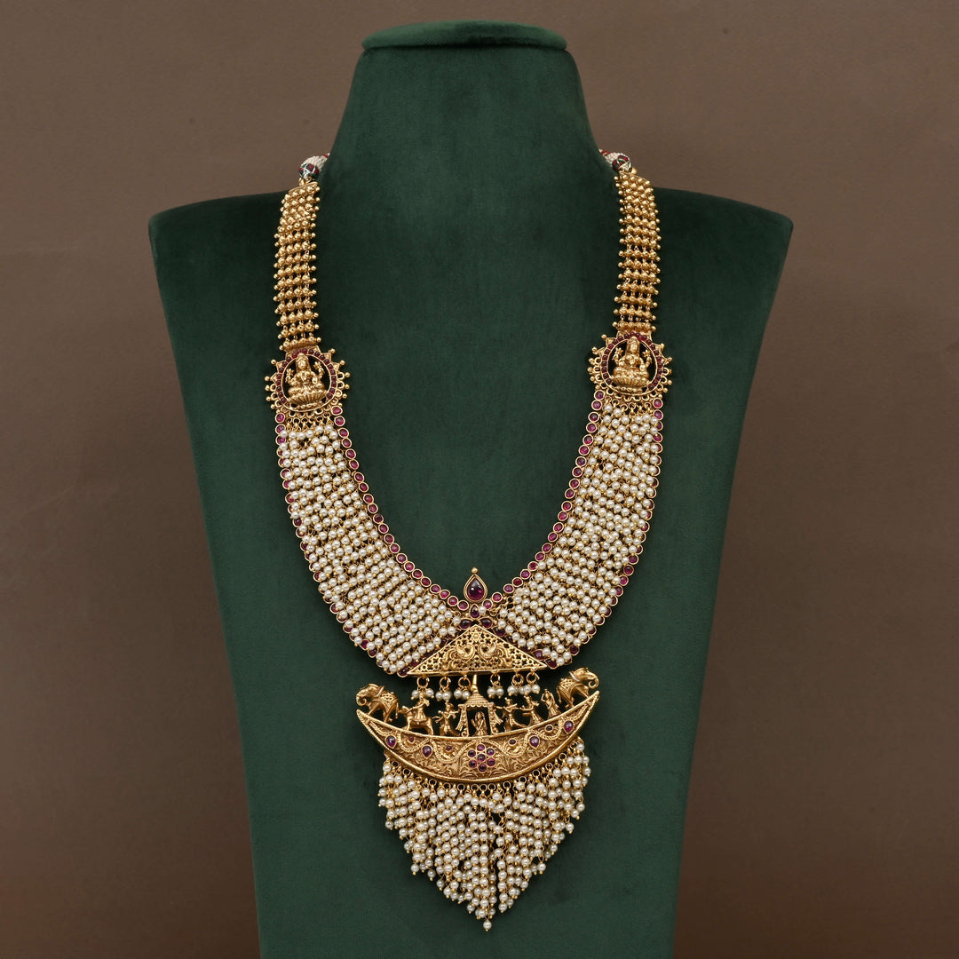 Temple Necklace Set