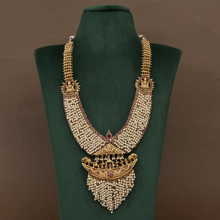 Temple Necklace Set