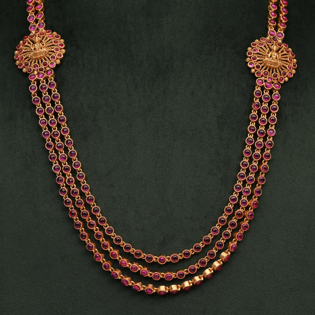Temple Necklace Set