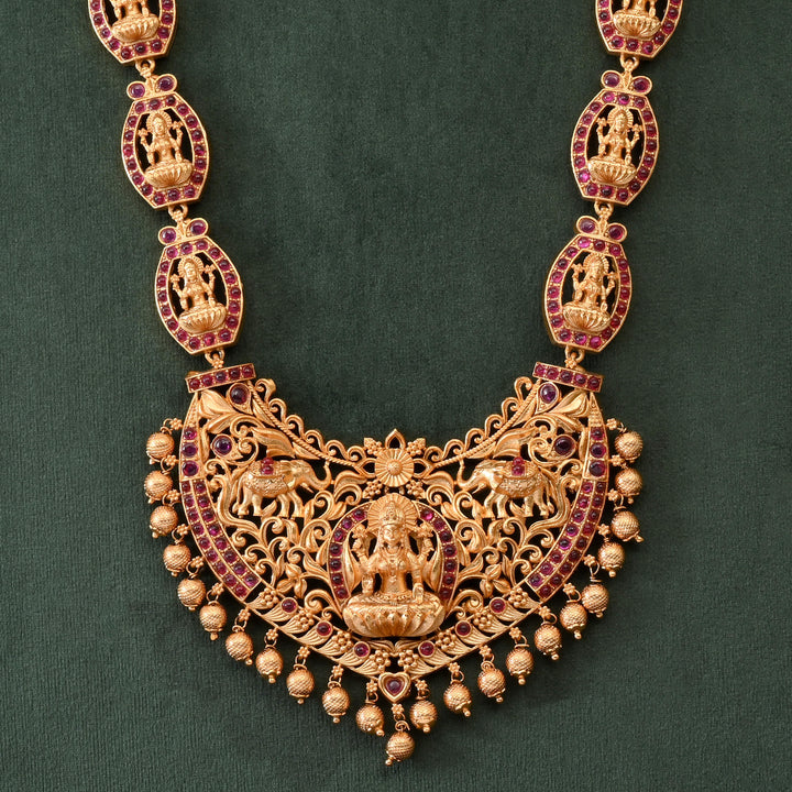 Temple Necklace Set