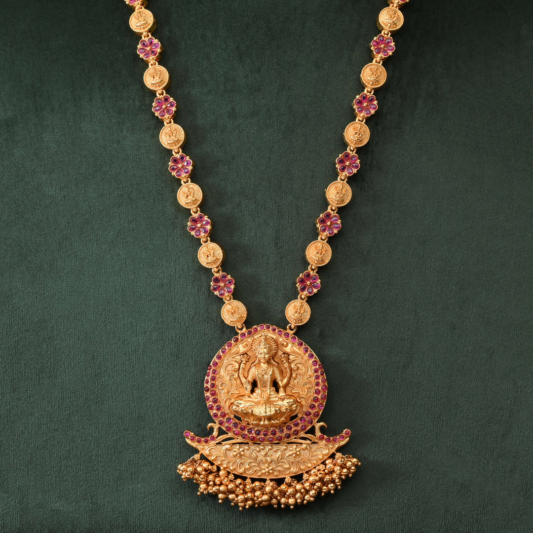 Temple Necklace Set