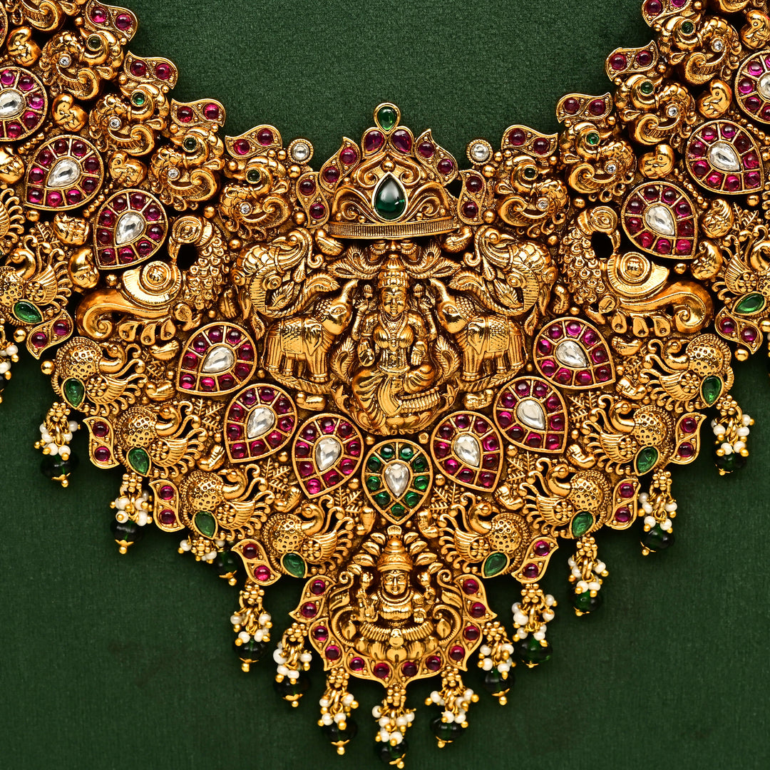 Temple Necklace Set