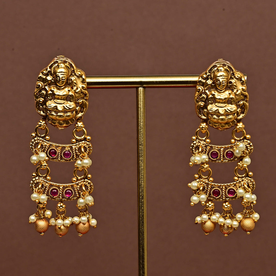 Temple Necklace Set