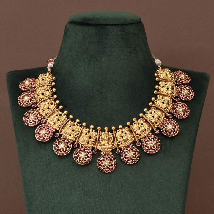 Temple Necklace Set