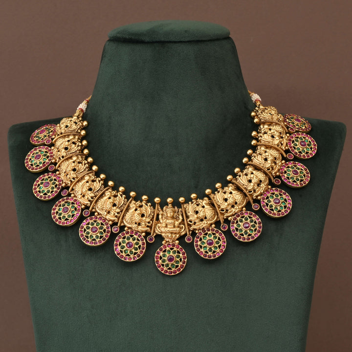 Temple Necklace Set