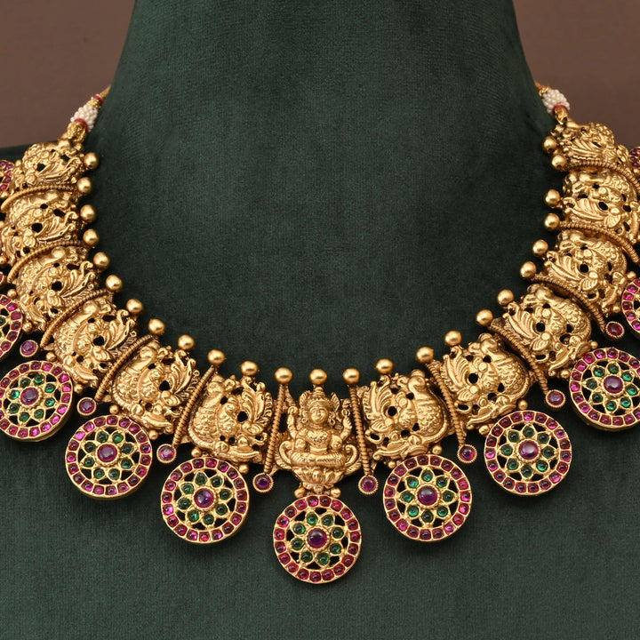 Temple Necklace Set