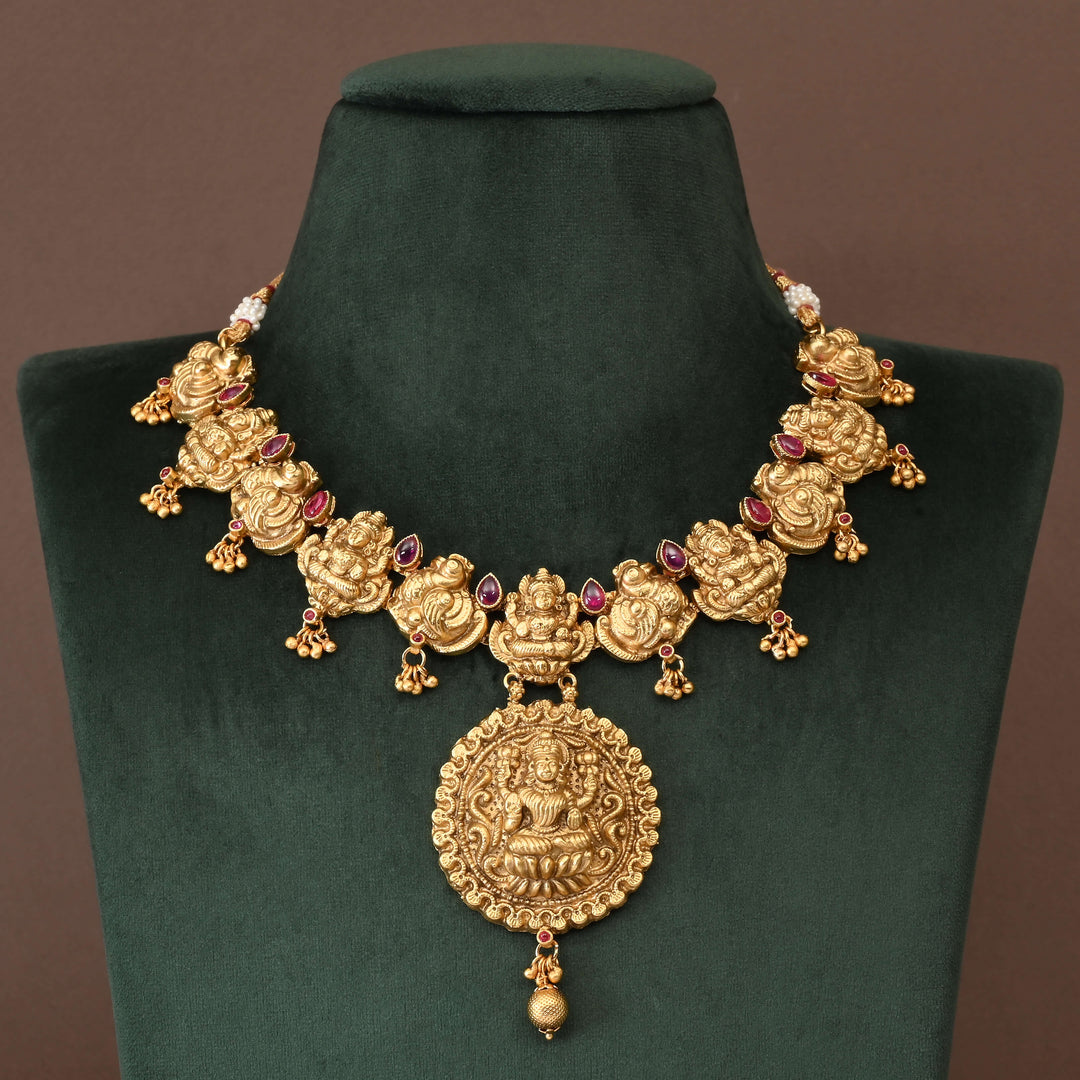 Temple Necklace Set