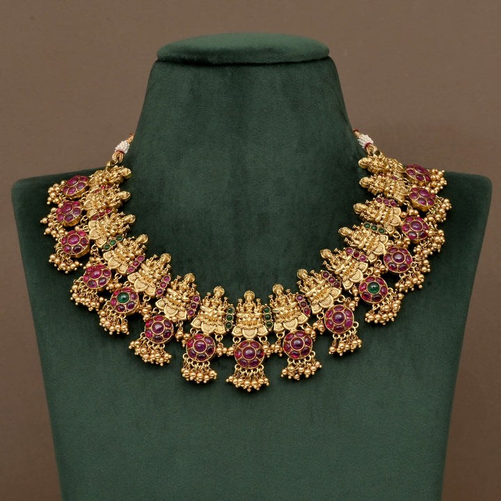 Temple Necklace Set