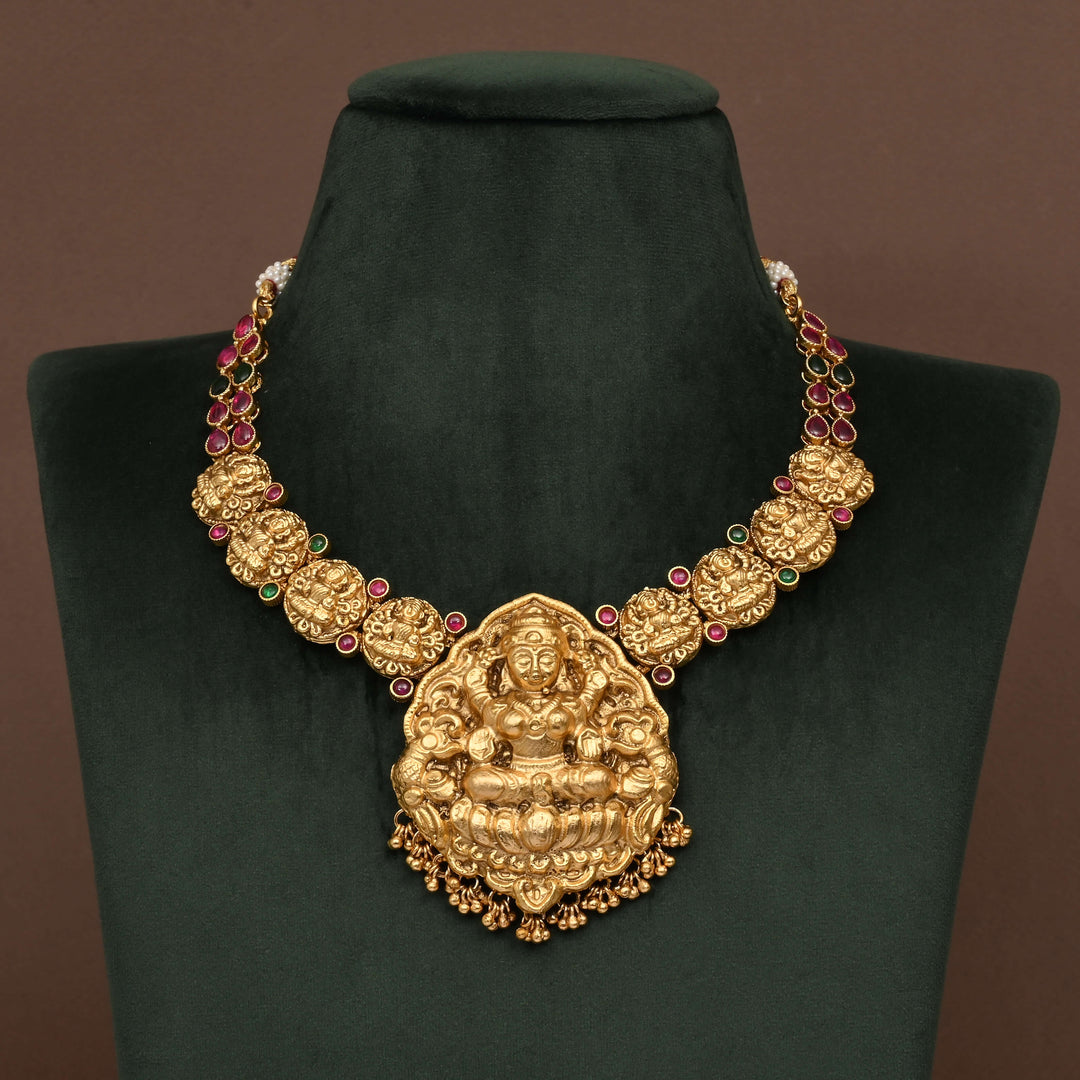 Temple Necklace Set