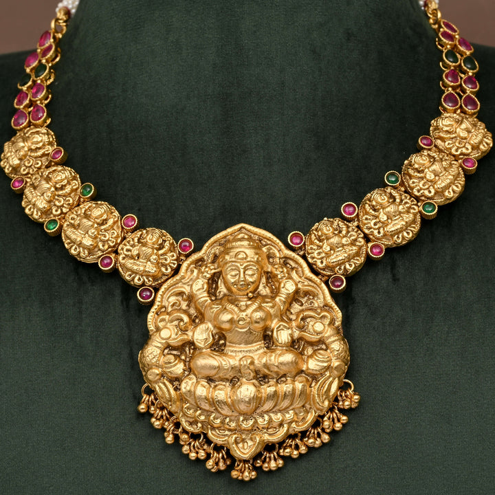 Temple Necklace Set