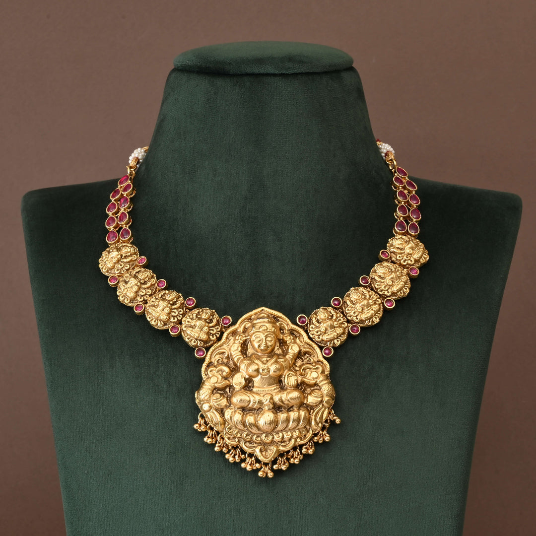Temple Necklace Set