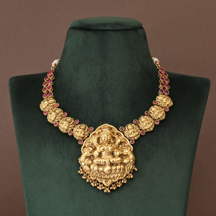 Temple Necklace Set