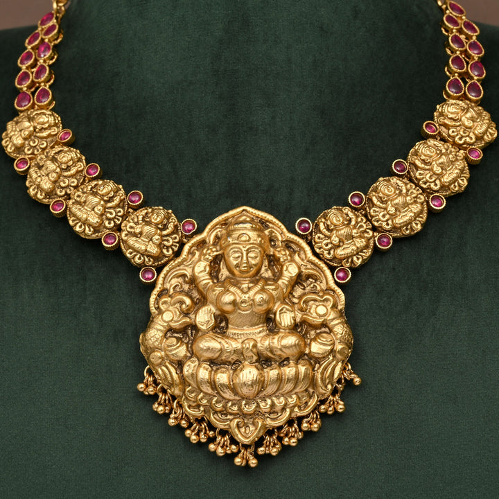 Temple Necklace Set