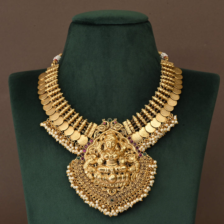 Temple Necklace Set