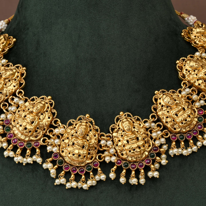 Temple Necklace Set