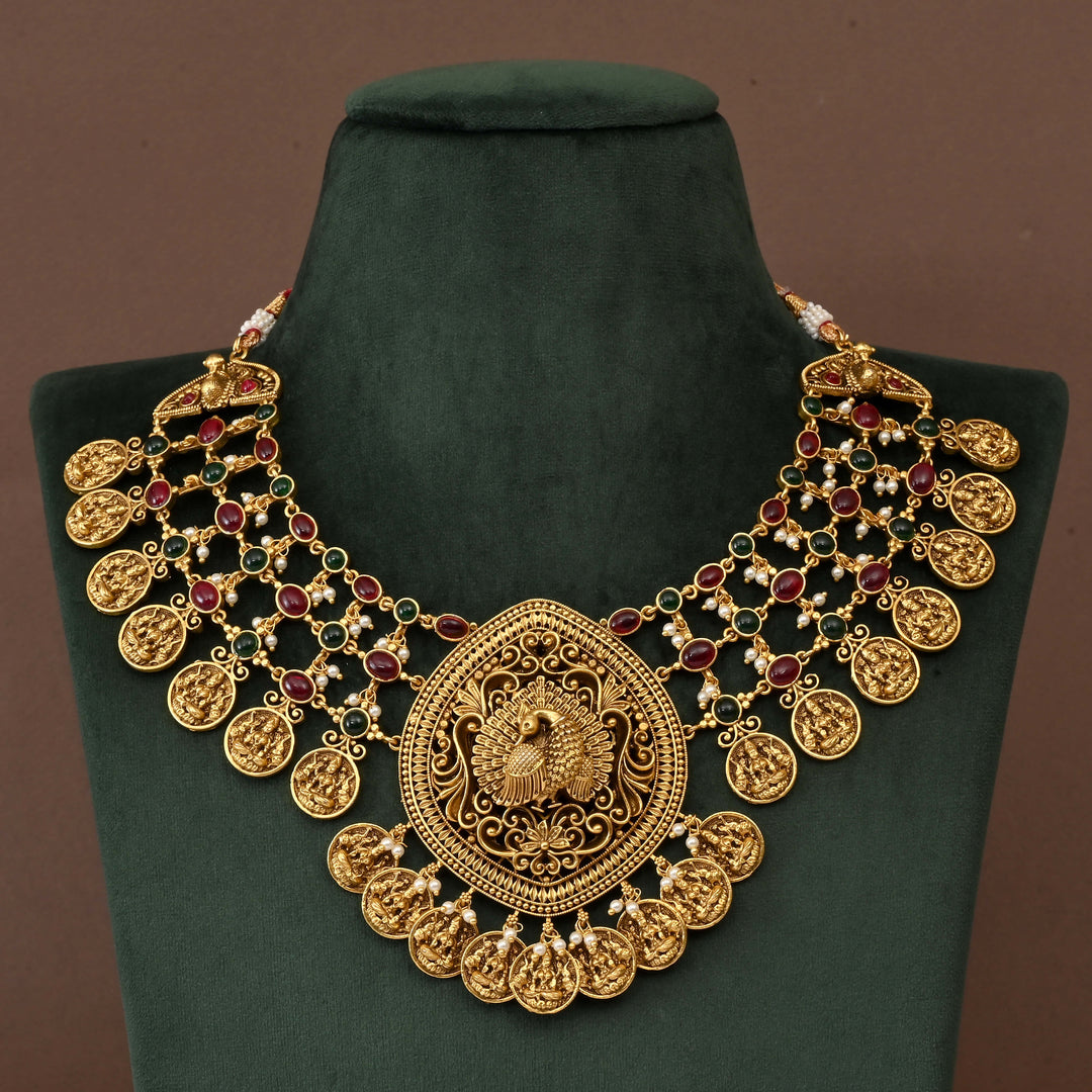 Temple Necklace Set