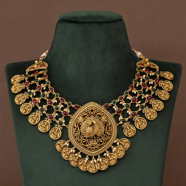 Temple Necklace Set