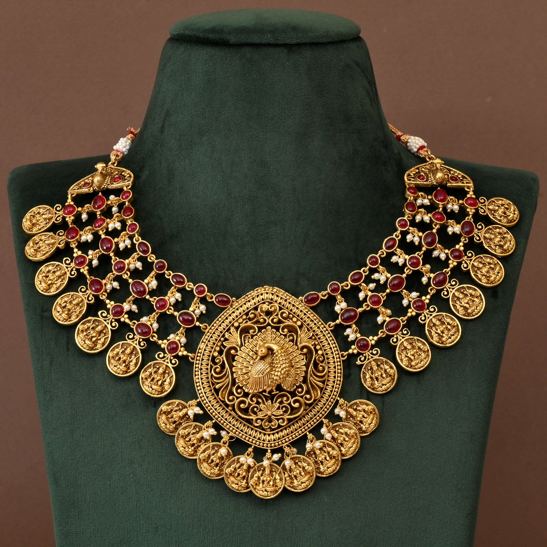 Temple Necklace Set