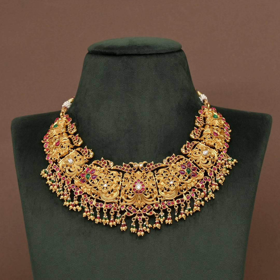 Temple Necklace Set