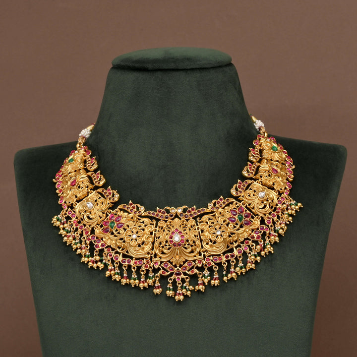 Temple Necklace Set