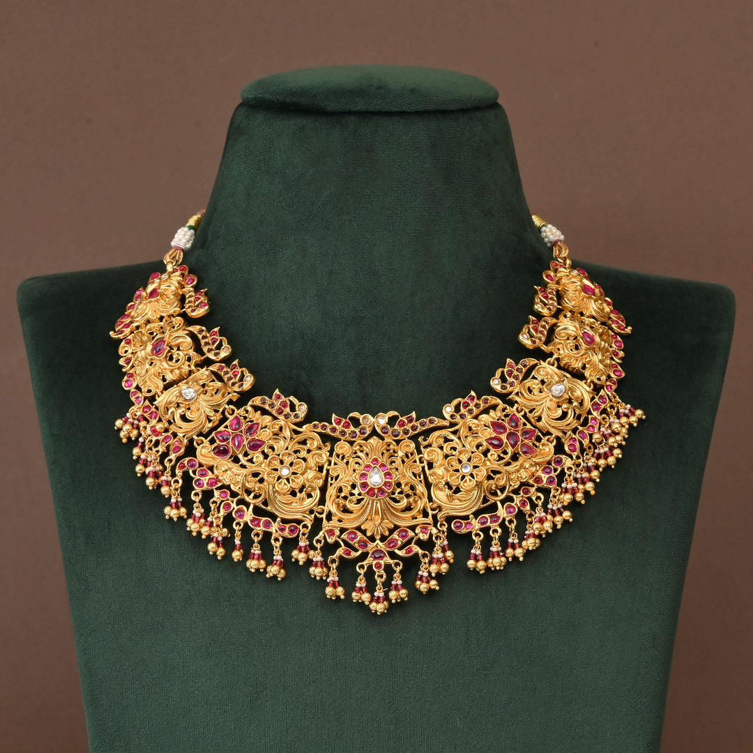 Temple Necklace Set