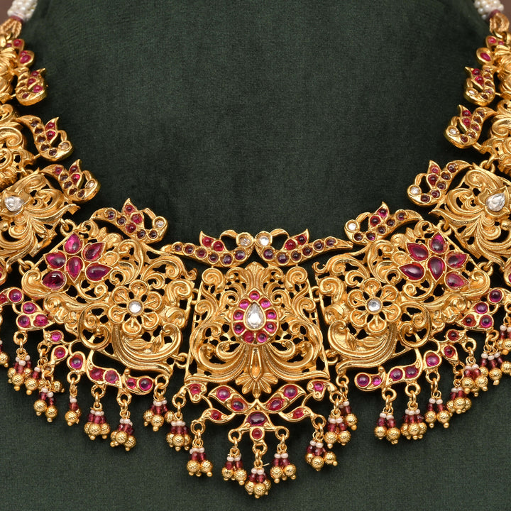 Temple Necklace Set