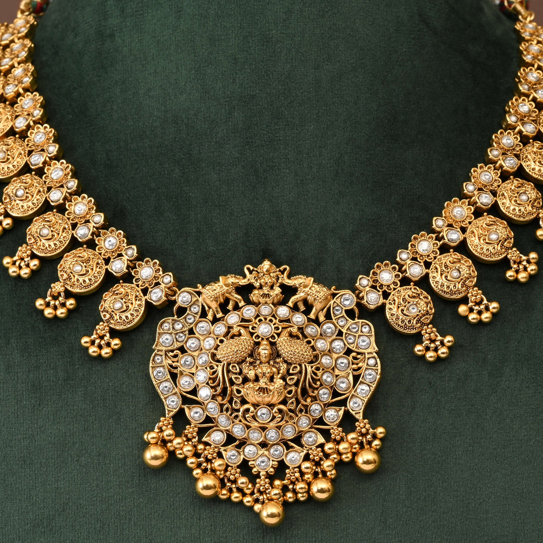 Temple Necklace Set
