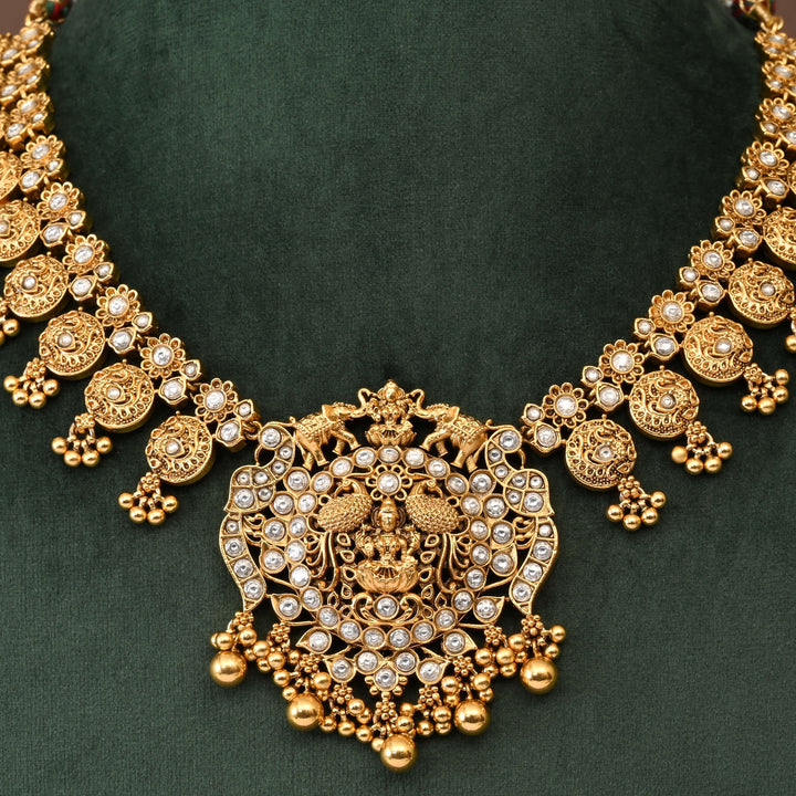 Temple Necklace Set