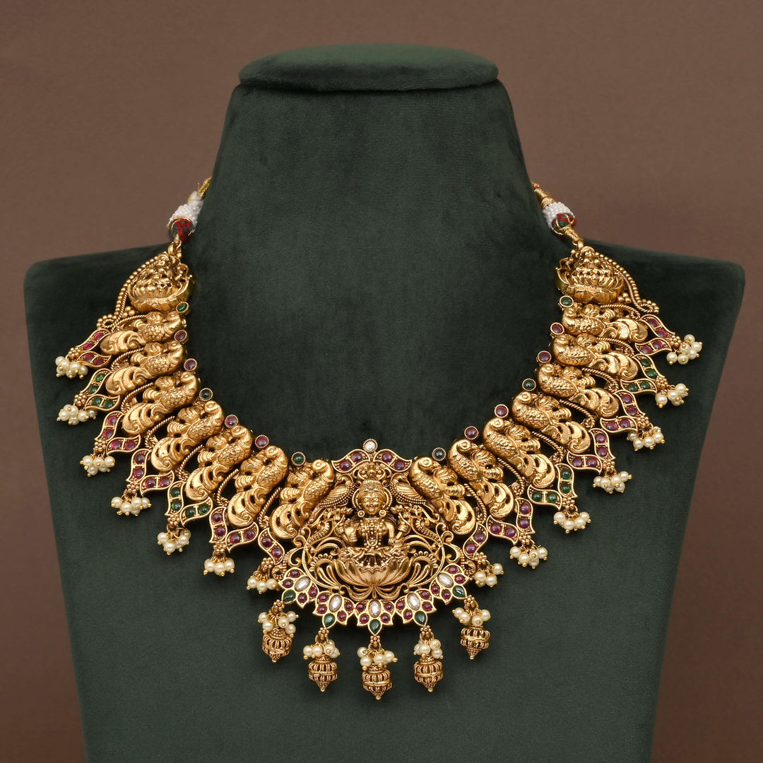 Temple Necklace Set