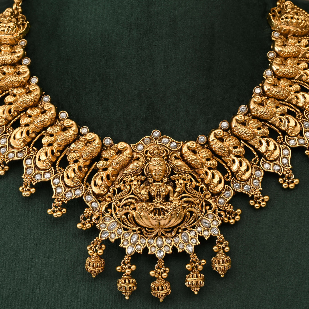 Temple Necklace Set