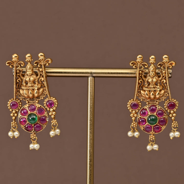 Temple Necklace Set
