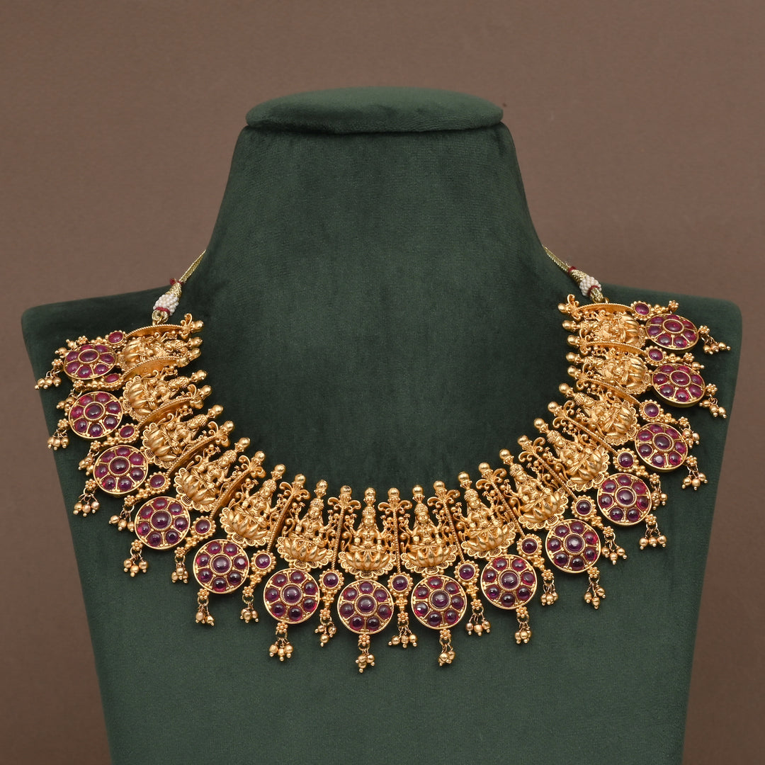 Temple Necklace Set