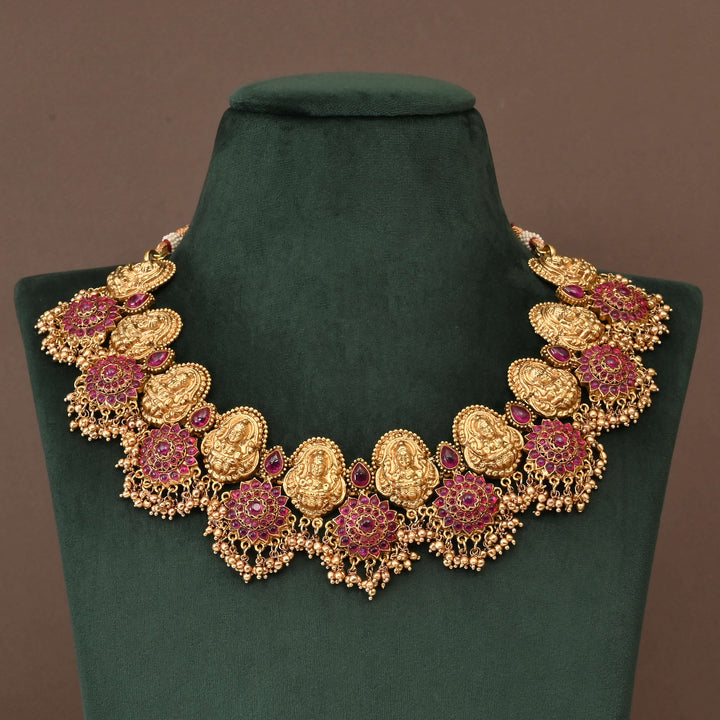 Temple Necklace Set