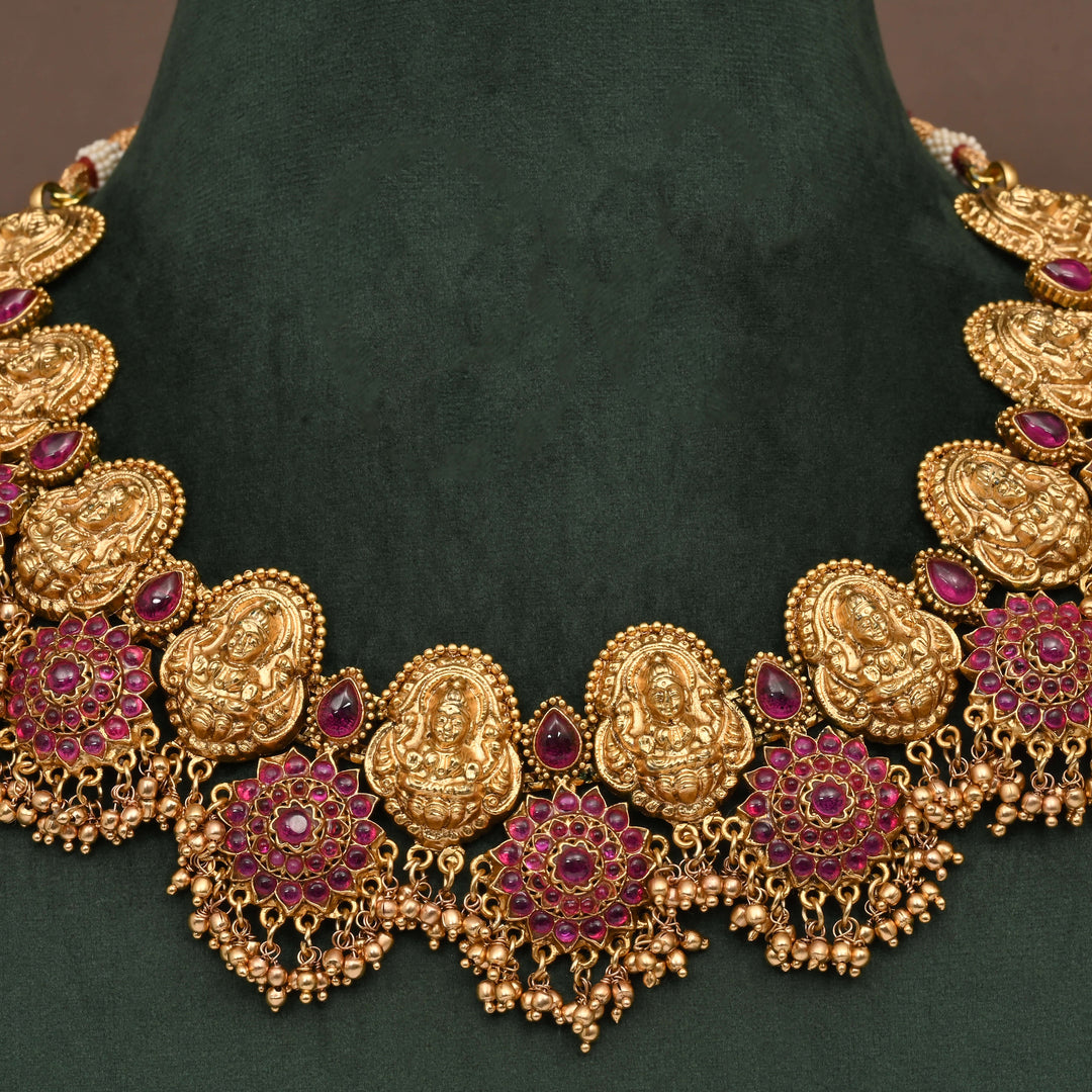 Temple Necklace Set