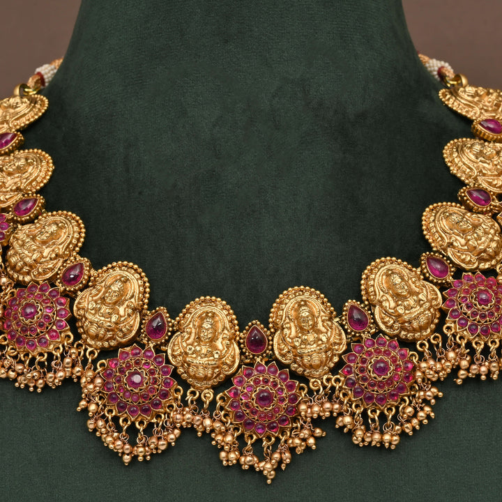 Temple Necklace Set